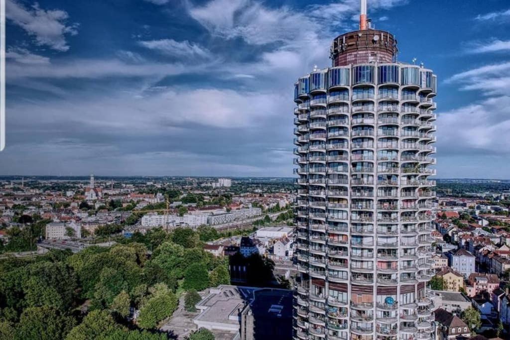 Suite-Xxi City View Hotelturm 奥格斯堡 外观 照片