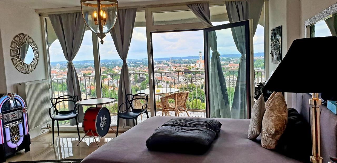 Suite-Xxi City View Hotelturm 奥格斯堡 外观 照片