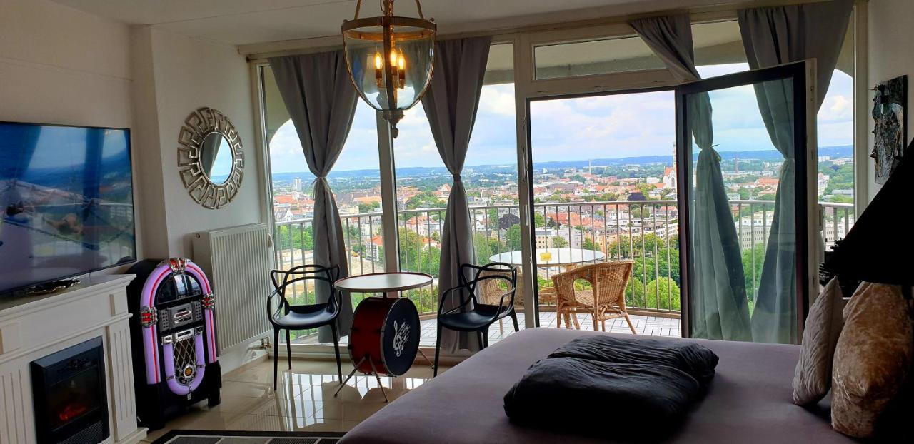 Suite-Xxi City View Hotelturm 奥格斯堡 外观 照片