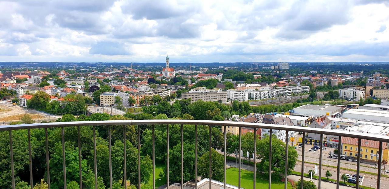 Suite-Xxi City View Hotelturm 奥格斯堡 外观 照片