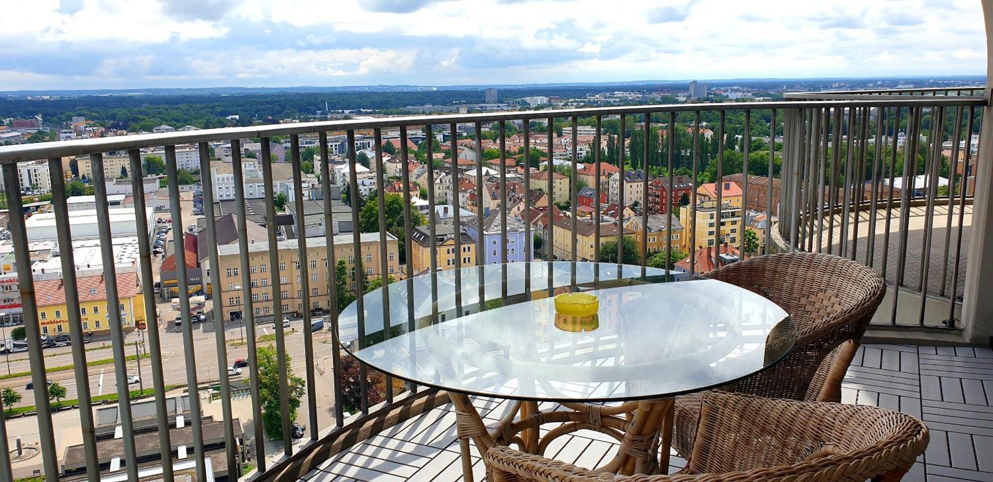 Suite-Xxi City View Hotelturm 奥格斯堡 外观 照片